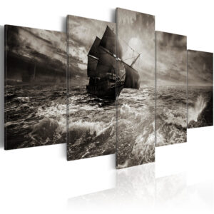 Kép - Ship in a storm