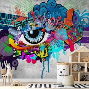 Fotótapéta - Graffiti eye