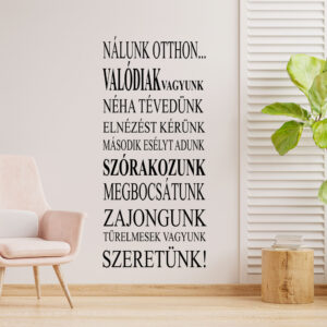 Nálunk otthon