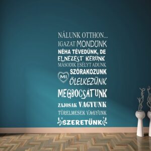 Nálunk otthon - stilizált