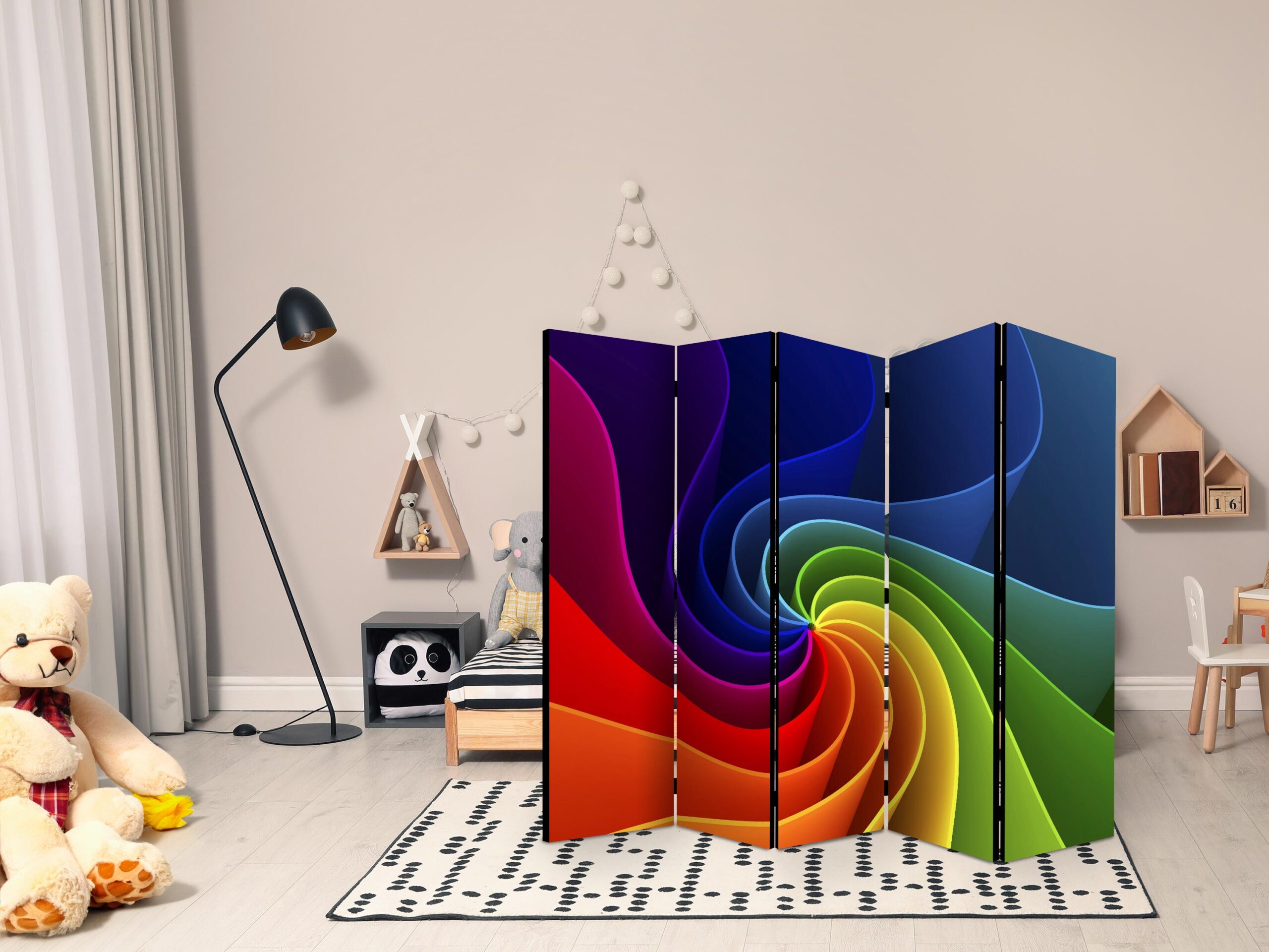 Paraván - Colorful Pinwheel II - Image 2