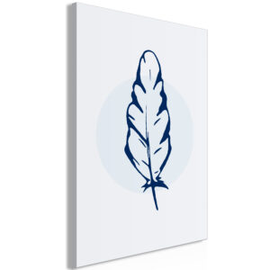 Kép - Blue Feather (1 Part) Vertical