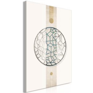 Kép - Circle with Artistic Details (1-part) - Abstract Shape