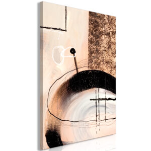 Kép - Art of Shapes (1-part) - Hand-Painted Abstract Artwork