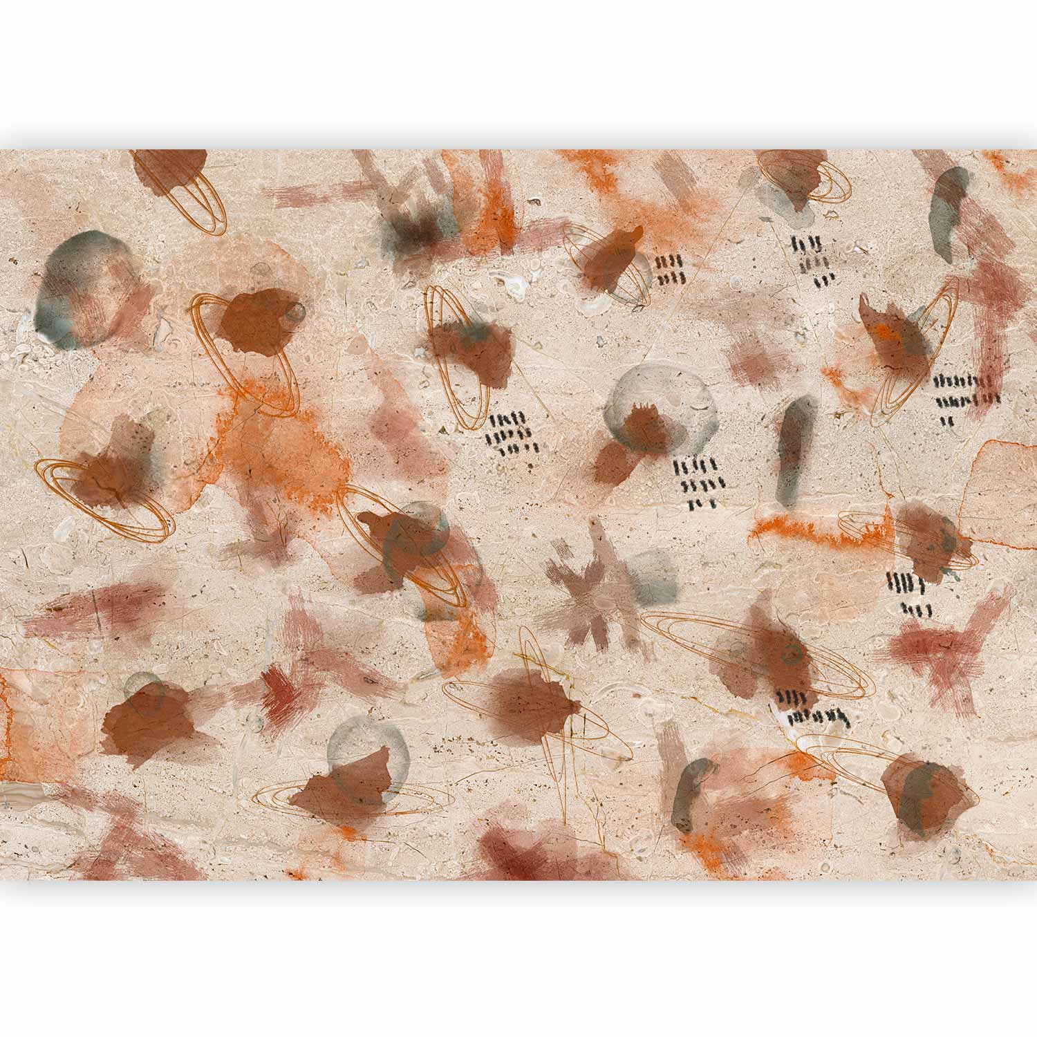 Fotótapéta - Painted on Stone - Image 5