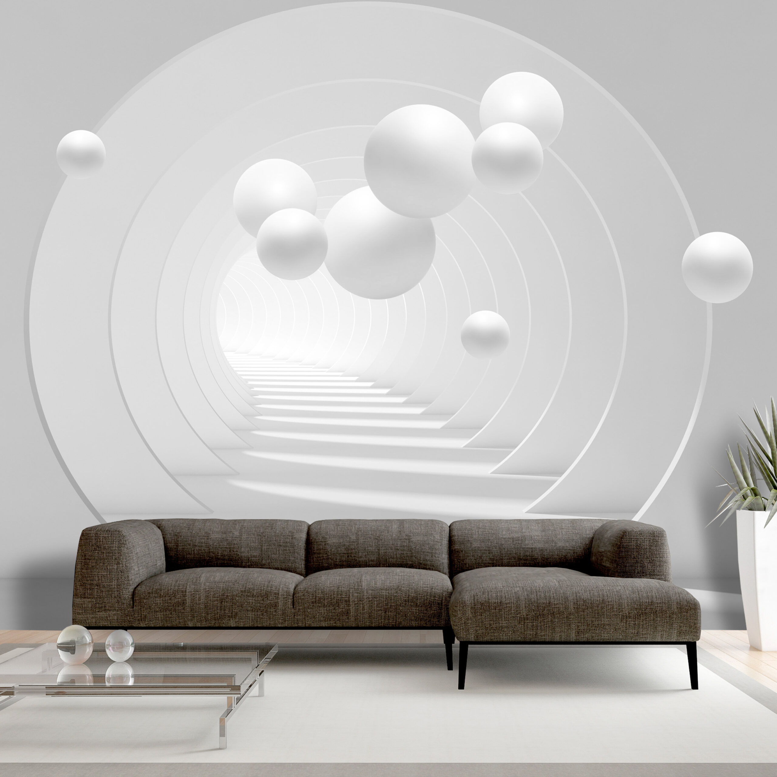 Fotótapéta - 3D Tunnel - Image 2