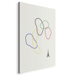 Kép - Colorful Rings - Digital Graphics - Minimalism