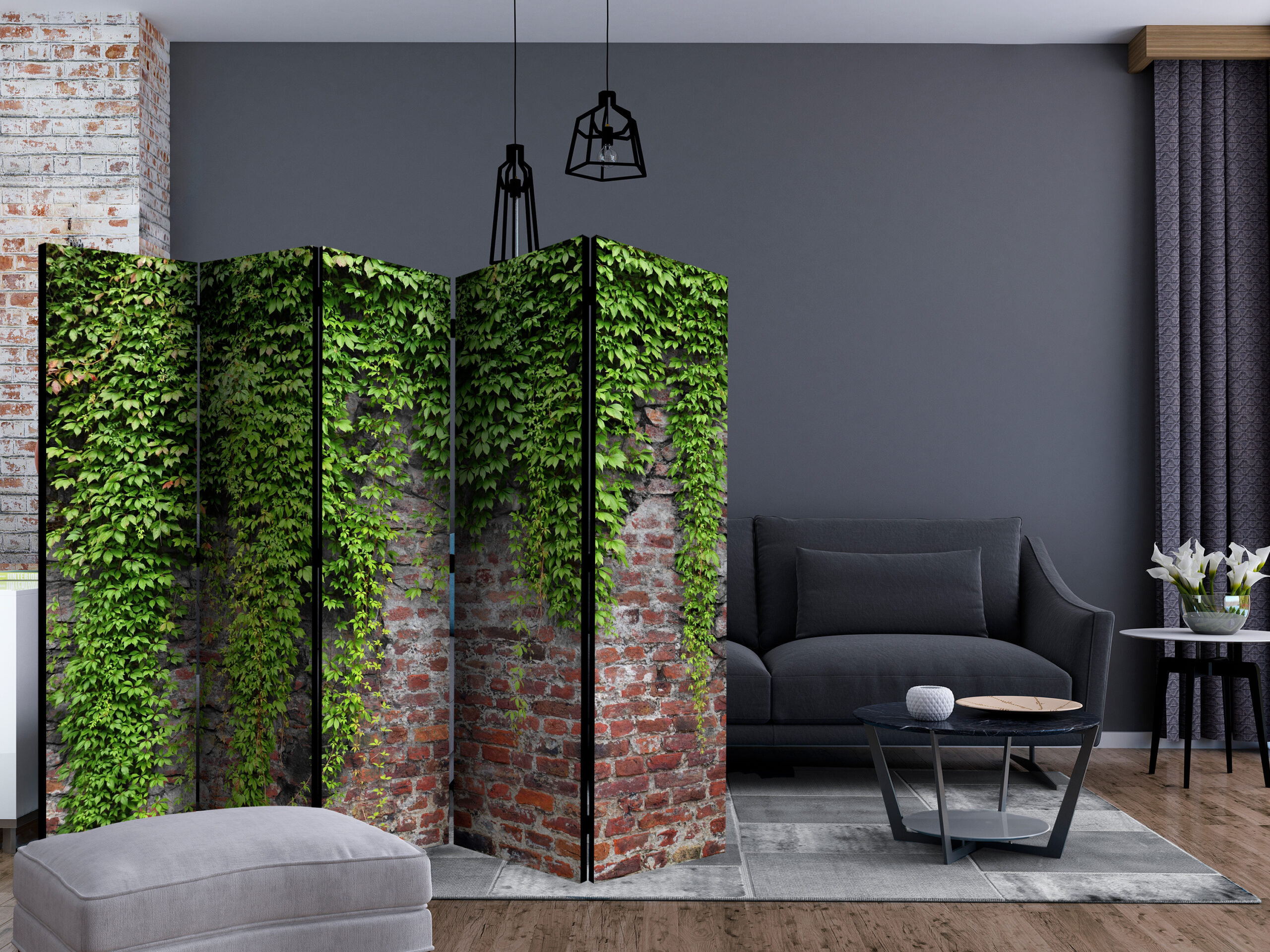 Paraván - Brick and ivy II - Image 2