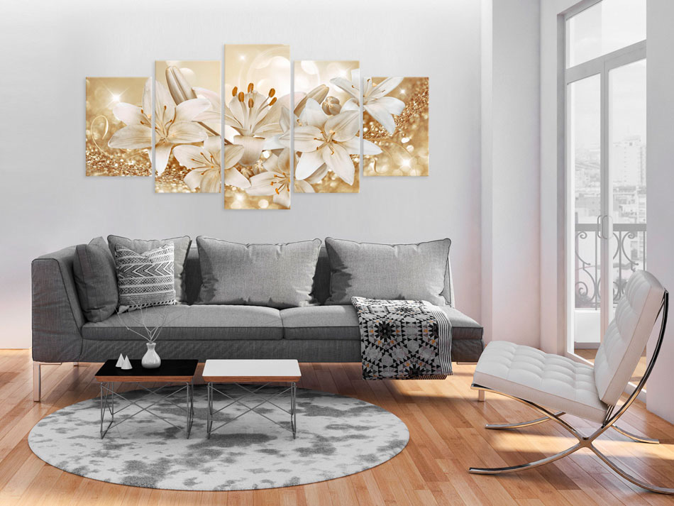 Akrilüveg kép - Golden Bouquet - Image 2