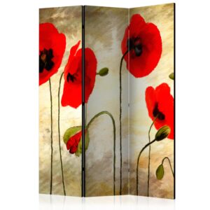 Paraván - Golden Field of Poppies