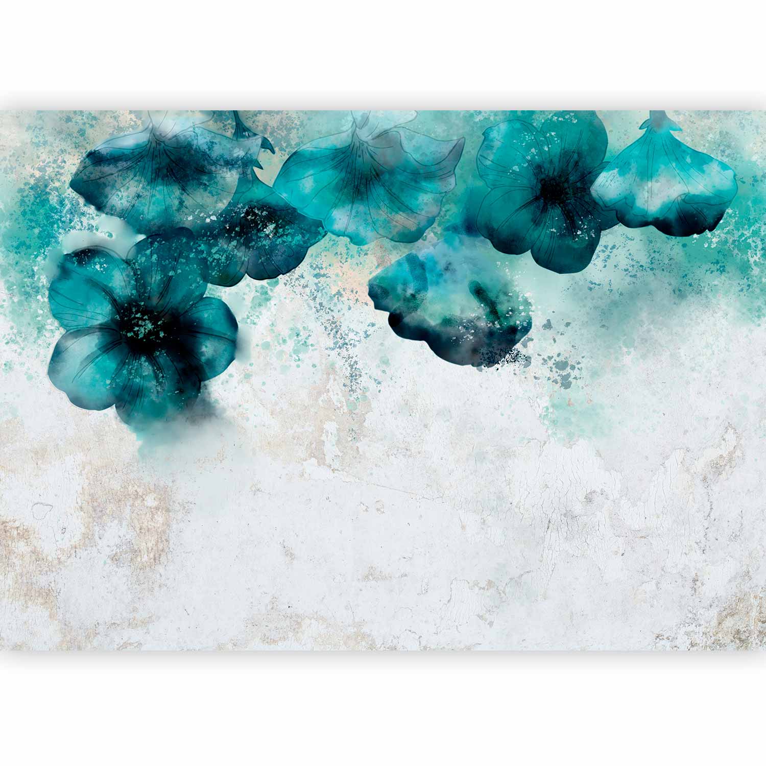 Fotótapéta - Blue Poppies - Image 5