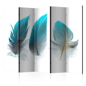 Paraván - Blue Feathers II