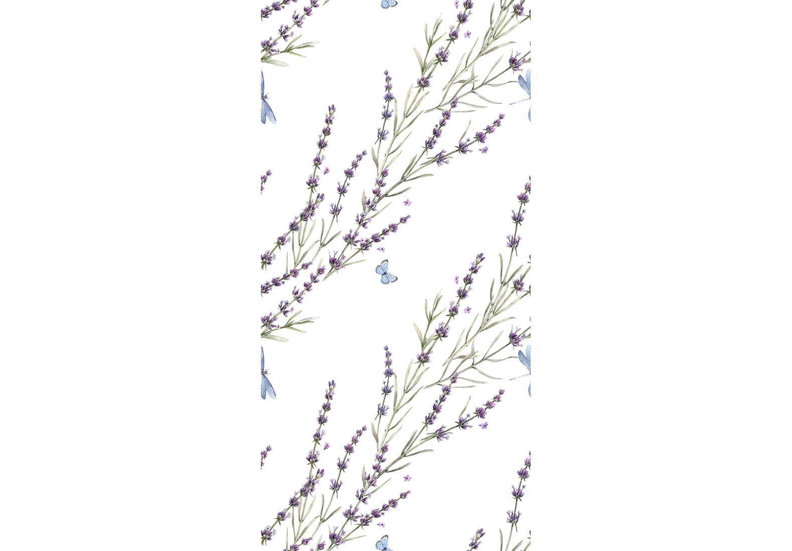 Tapéta - Butterflies Among the Lavender - Image 6