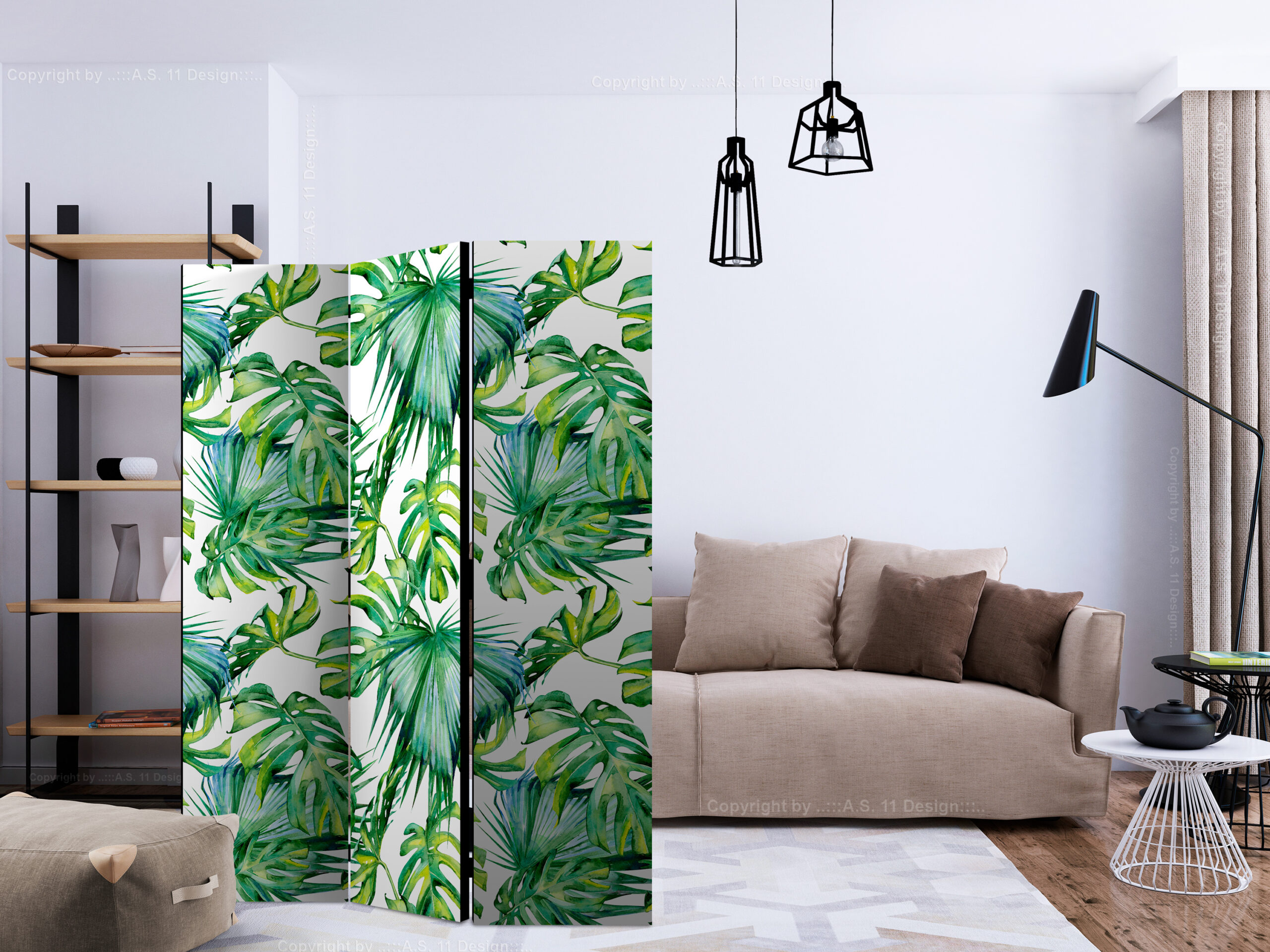 Paraván - Jungle Leaves - Image 2