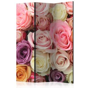 Paraván - Pastel roses
