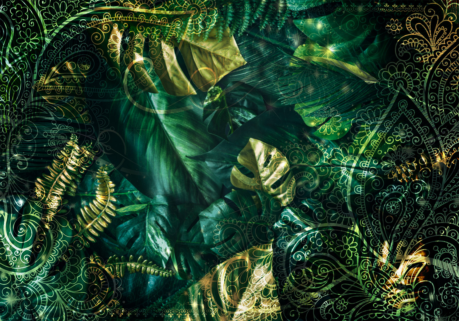 Fotótapéta - Emerald Jungle - Image 6