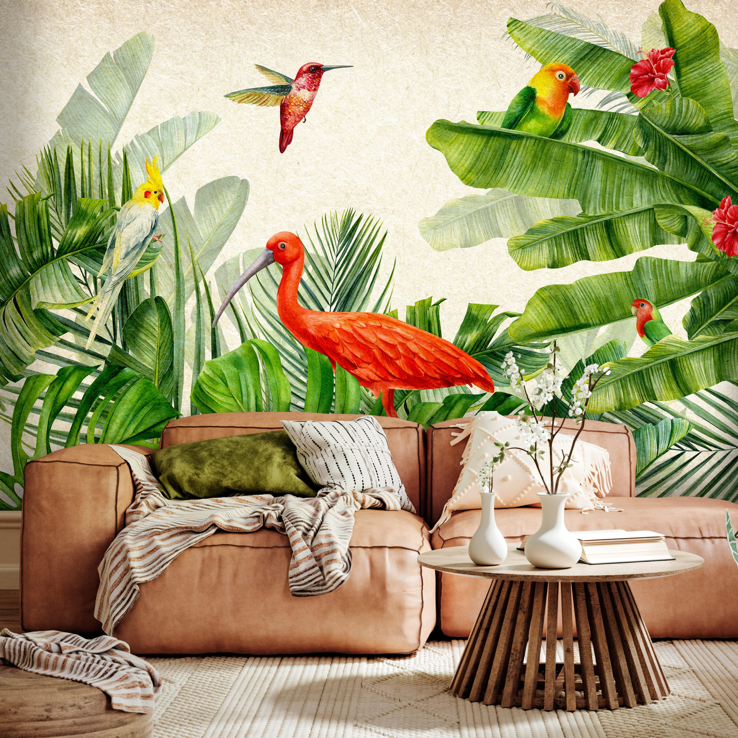 Fotótapéta - Exotic Birds - Third Variant - Image 2