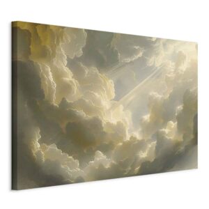 Kép - Enchanting Play of Colors Against a Backdrop of Clouds