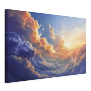 Kép - Sunset Over a Cloudy Sea: A Wonderful Symphony of Colors
