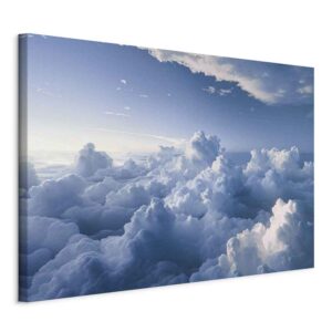 Kép - Aerial Landscapes: Rays Lighting Up Fluffy Cloud Formations