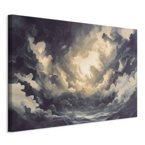 Kép - Epic Light Play: The Sun Battling for Dominance Over the Clouds