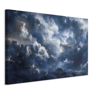 Kép - Astronomical Wonders: Clouds and Stars in Harmonious Combination