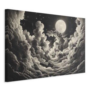 Kép - Moon and Stars Singing Among the Great Clouds