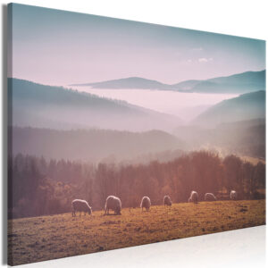 Kép - Sheep in Mountain Landscape (1-part) - Animals in Nature