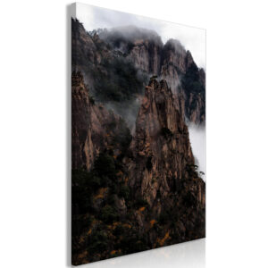 Kép - Heart of Mountain Landscape (1-part) - Clouds Amid Rocks