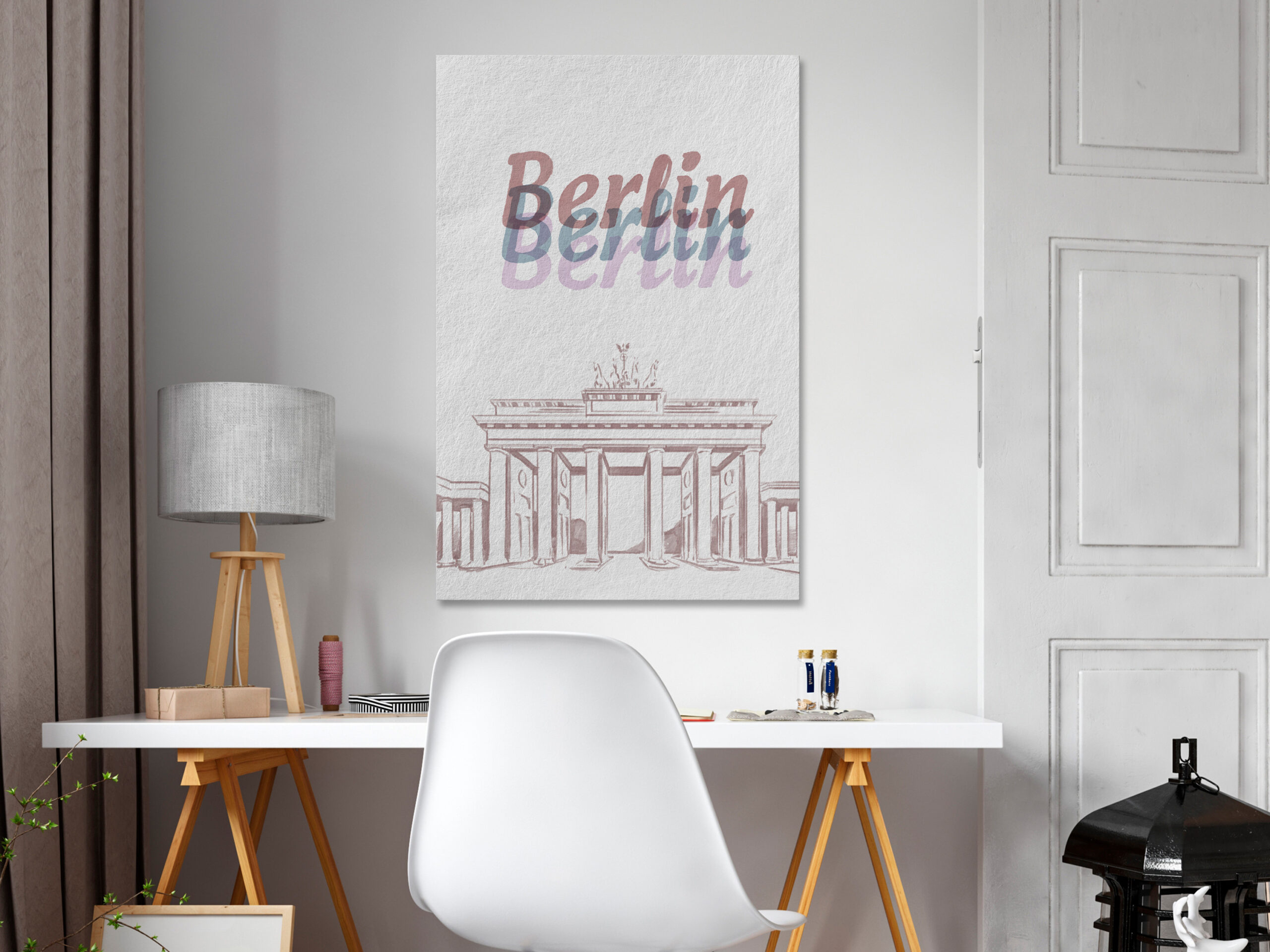 Kép - Berlin in Watercolours (1 Part) Vertical - Image 2
