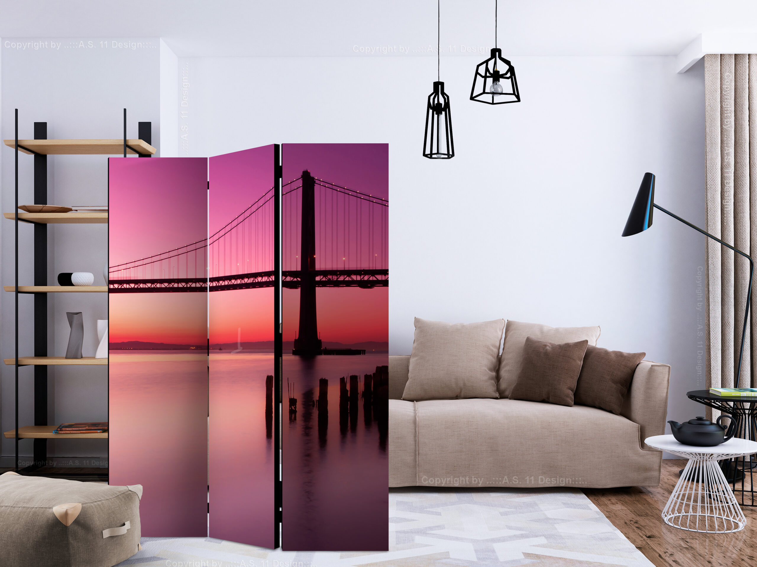 Paraván - Purple Evening - Image 2