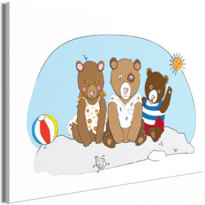 Kép - Teddy Bears on the Beach (1 Part) Wide