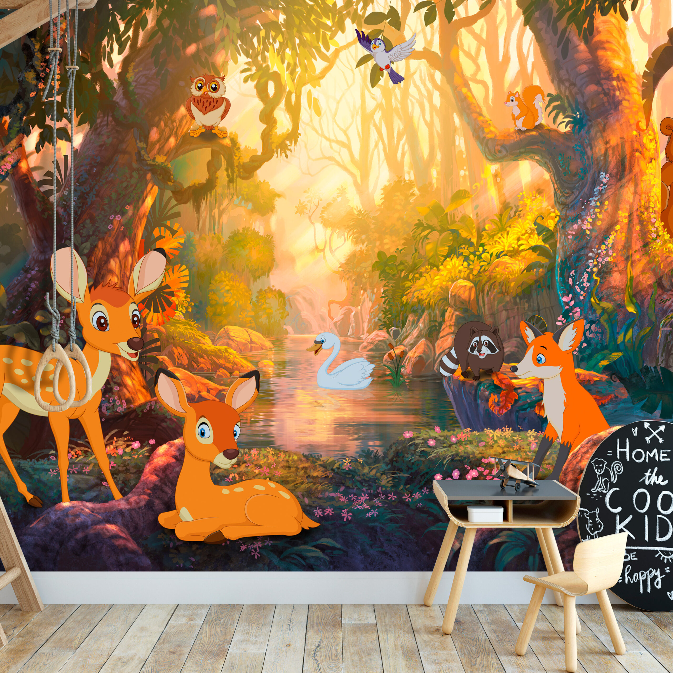 Fotótapéta - Animals in the Forest - Image 2