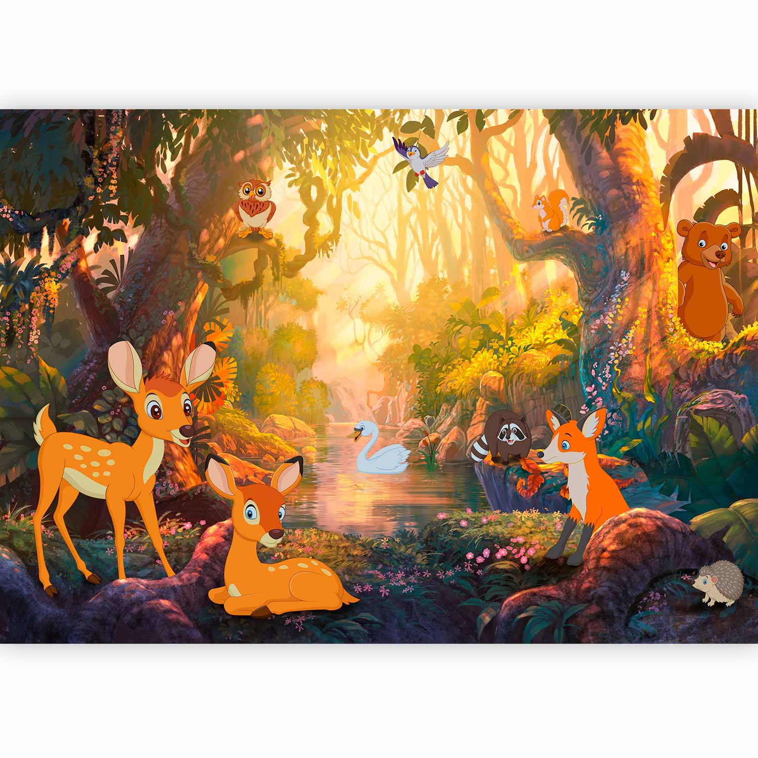 Fotótapéta - Animals in the Forest - Image 5