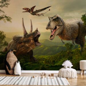 Fotótapéta - Dinosaur Square
