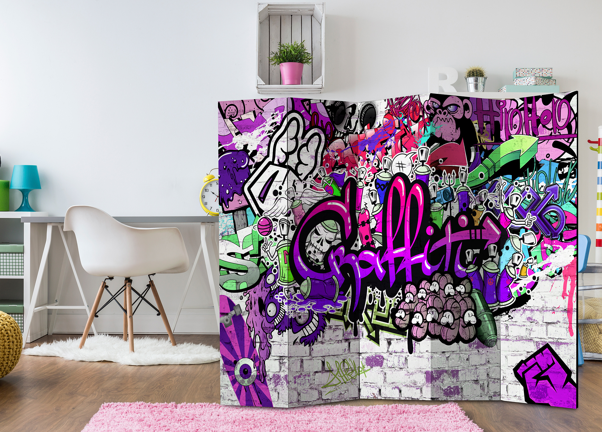 Paraván - Purple Graffiti - Image 2