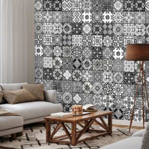 Tapéta - Arabesque - Black& White