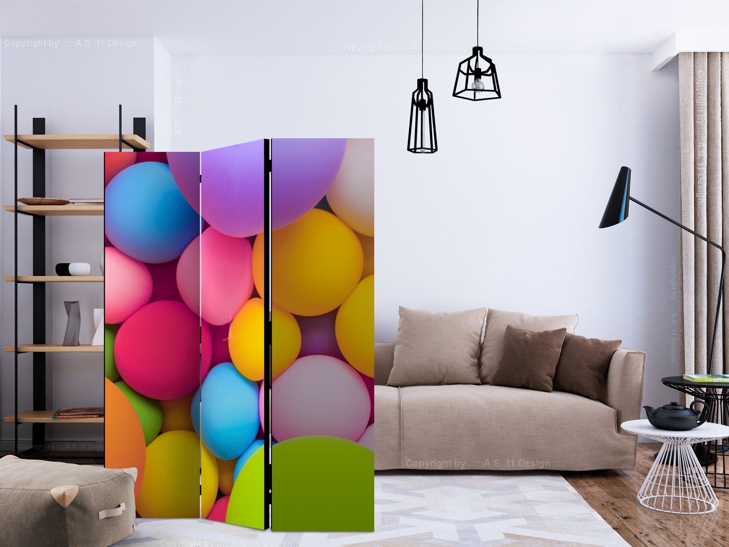 Paraván - Colourful Balls - Image 2