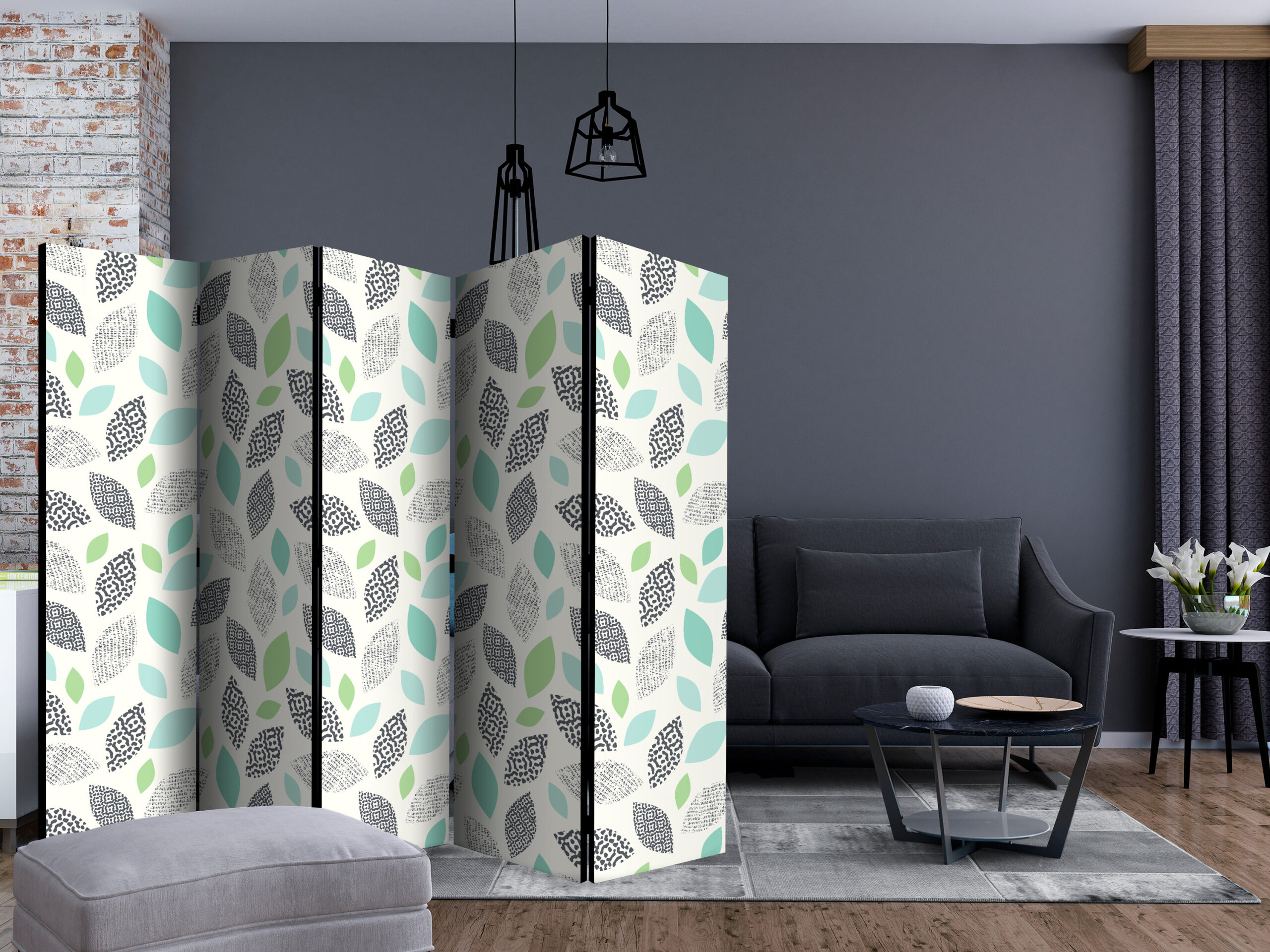 Paraván - Patterned Leaves II - Image 2
