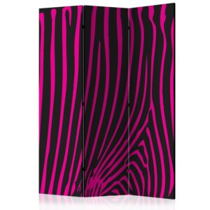 Paraván - Zebra pattern (violet)