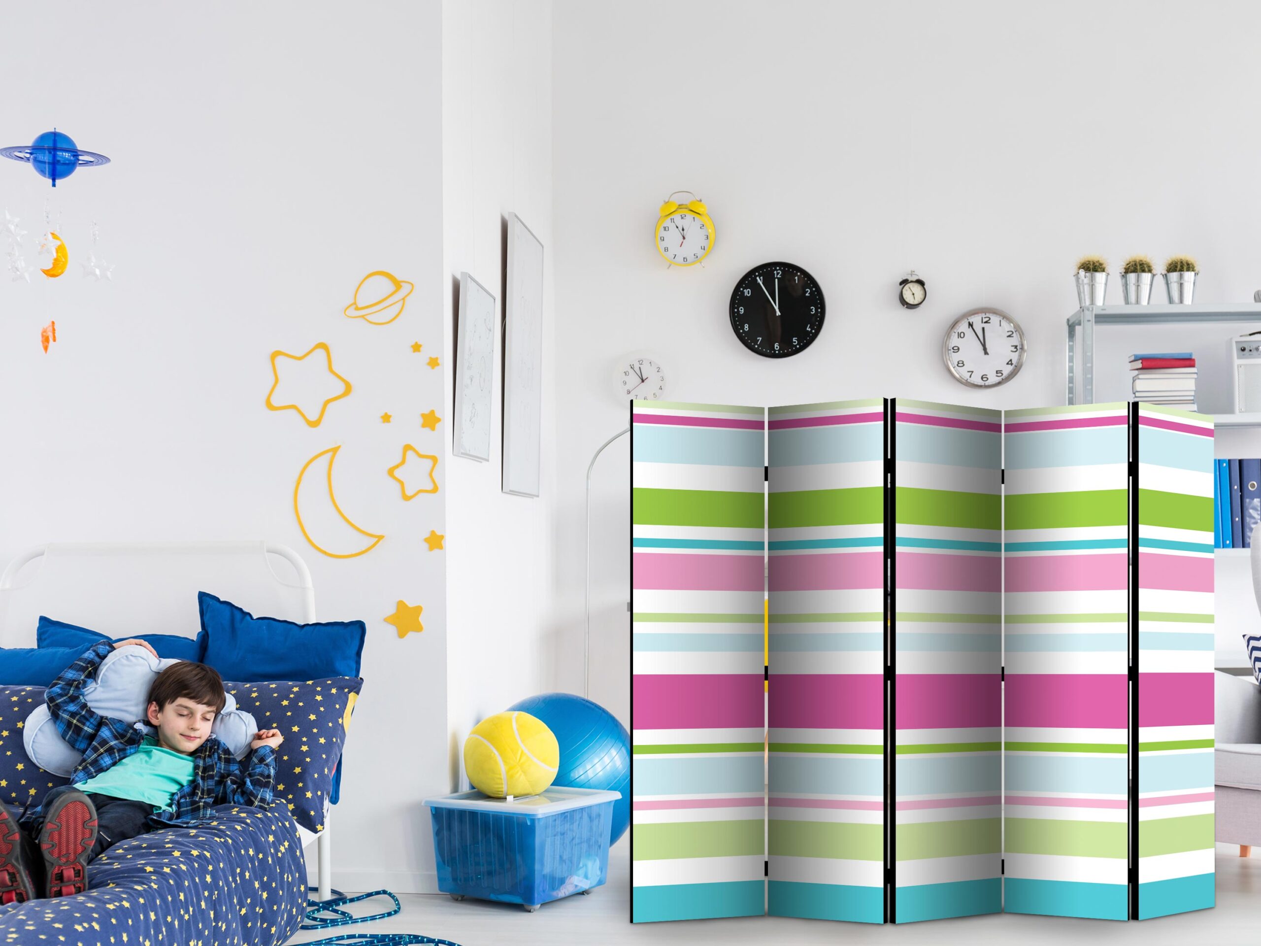 Paraván - Bright stripes II - Image 5