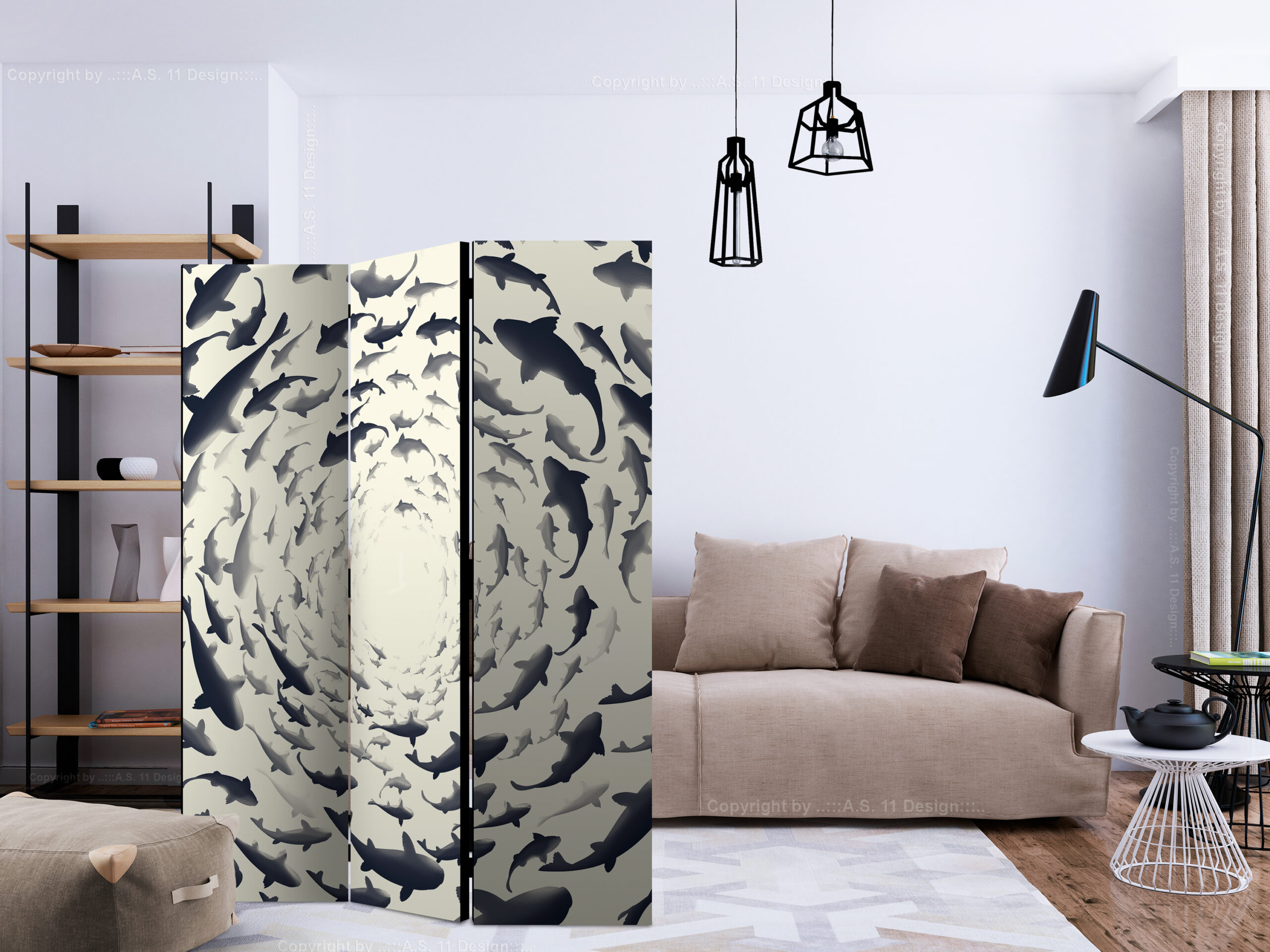 Paraván - Fish Swirl - Image 2