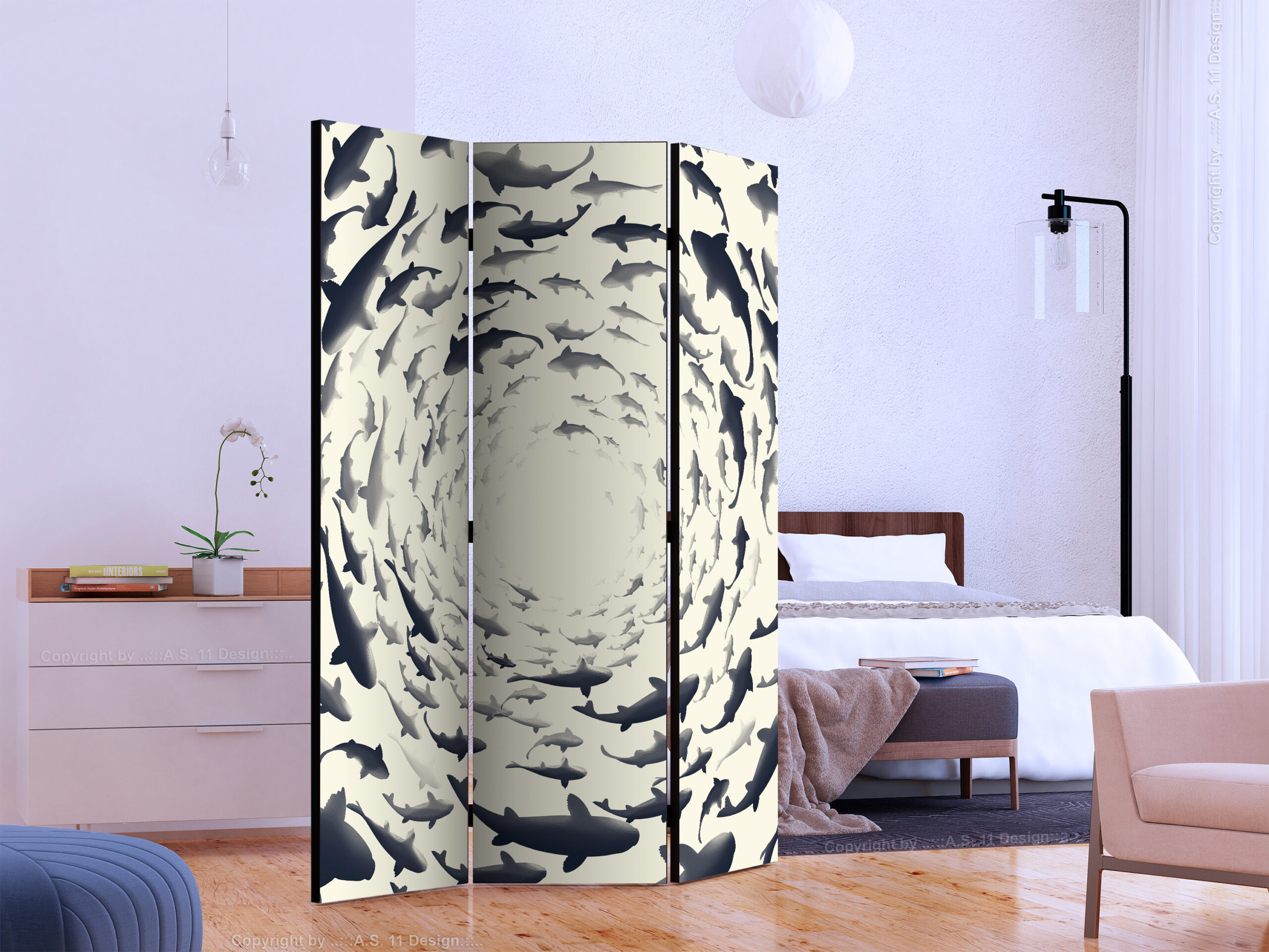 Paraván - Fish Swirl - Image 5