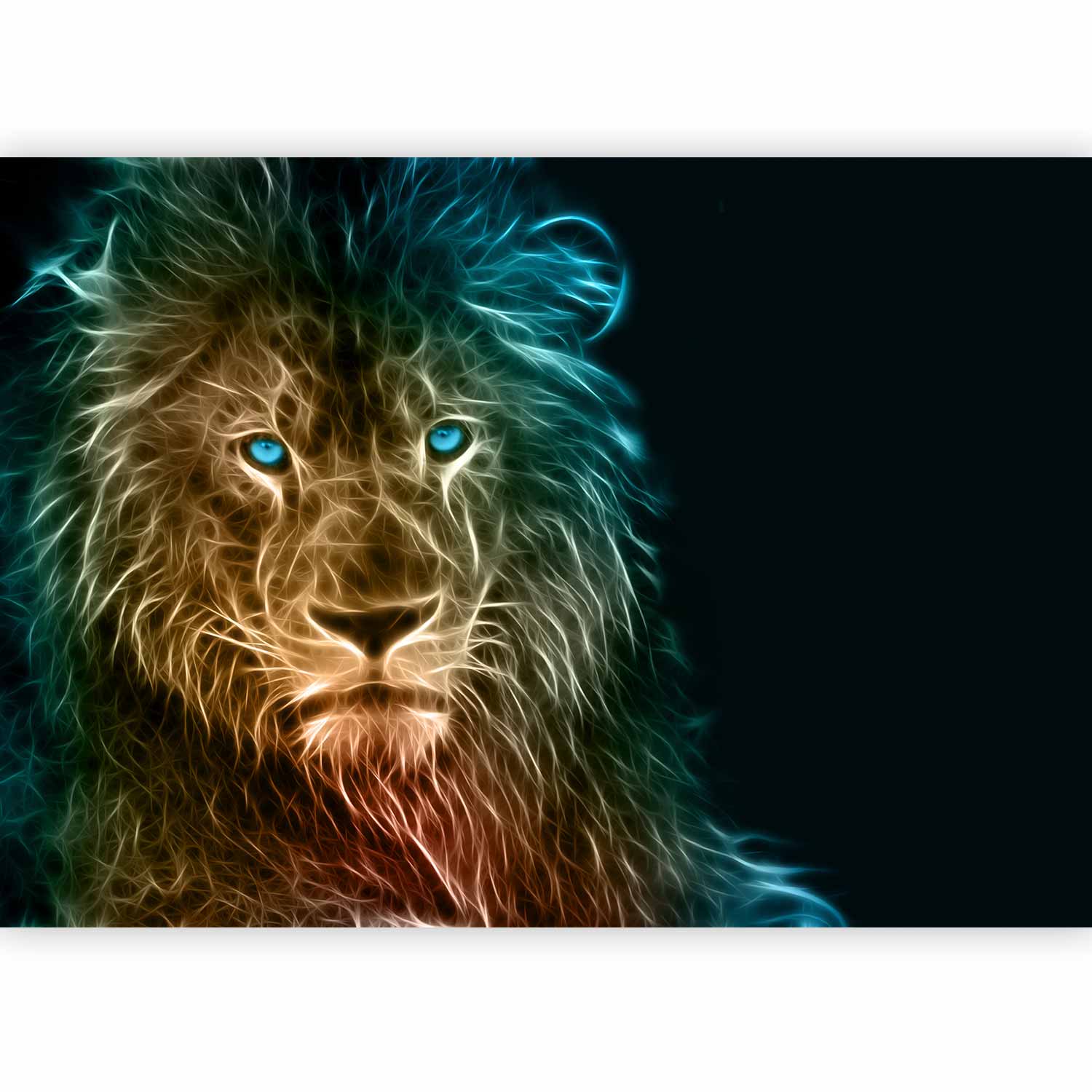 Fotótapéta - Abstract lion - Image 5