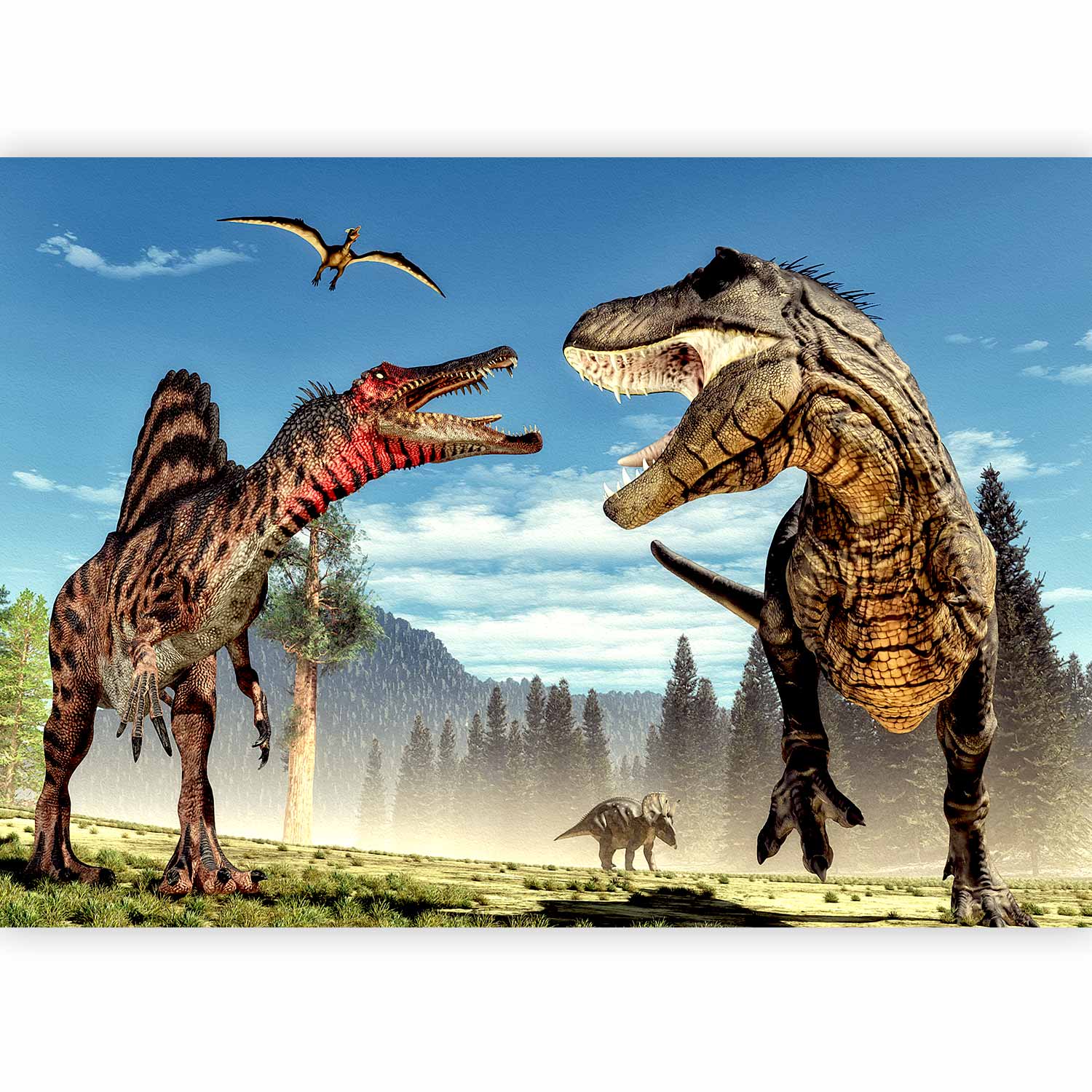Fotótapéta - Fighting Dinosaurs - Image 5