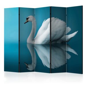 Paraván - swan - reflection II