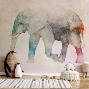 Fotótapéta - Painted Elephant