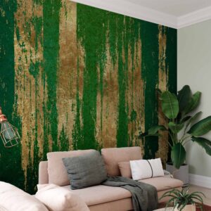 Fotótapéta - Golden-Green Expression