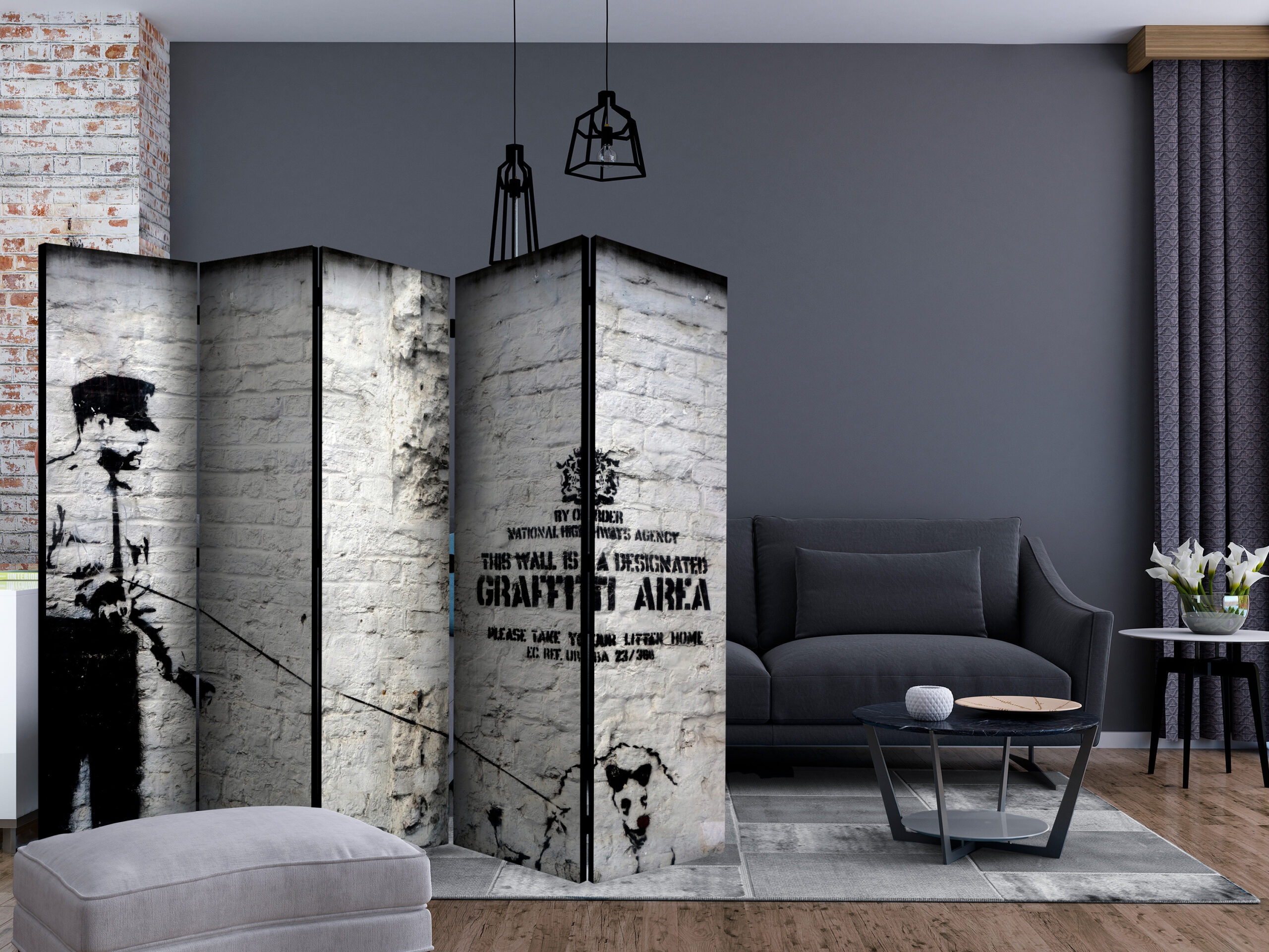 Paraván - Banksy - Graffiti Area II - Image 2