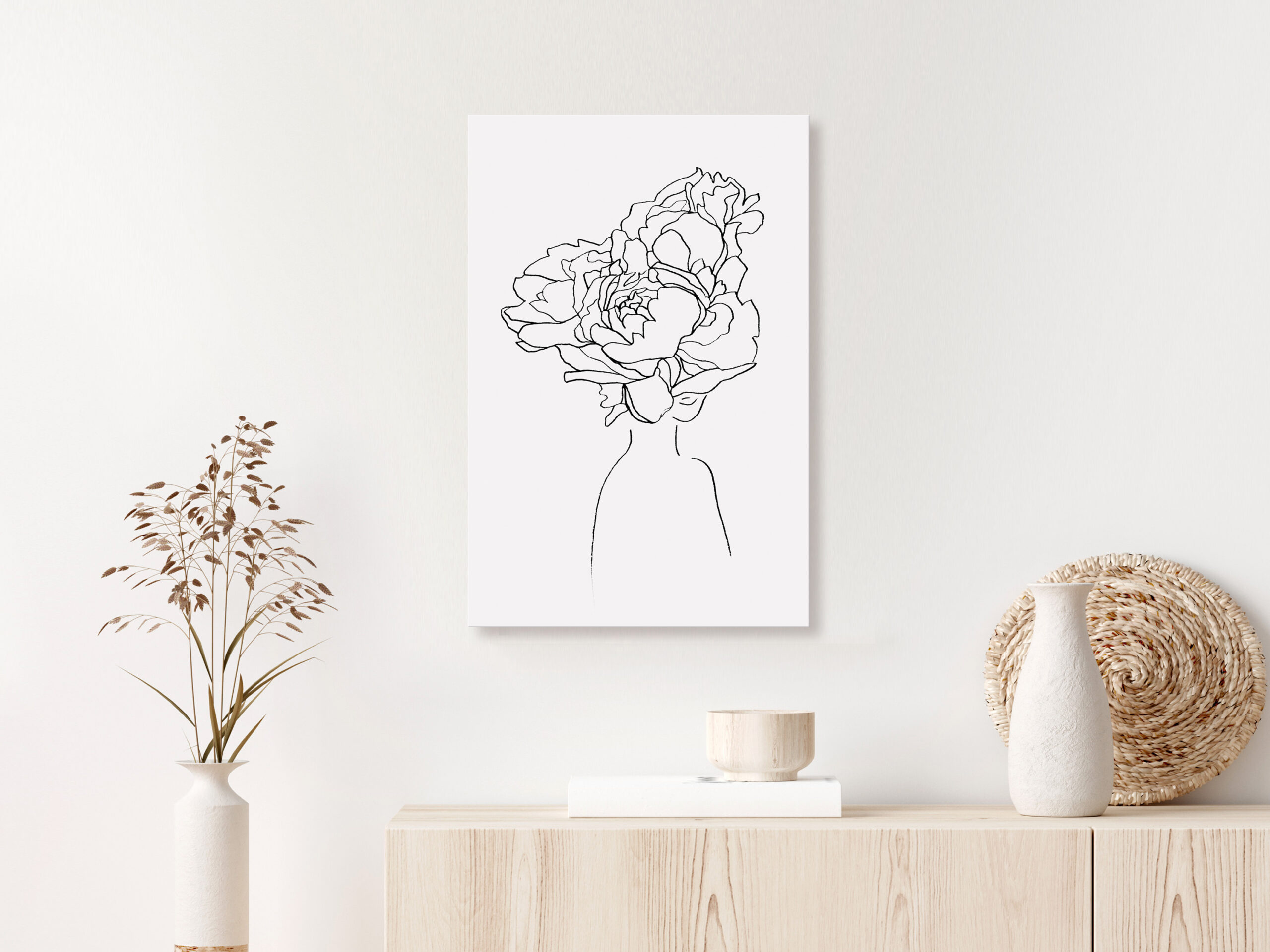 Kép - Above the Flowers (1 Part) Vertical - Image 2